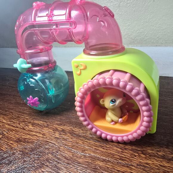 Littlest Pet Shop LPS Hamster Hideout + Push N Play #3 #PP3 #54 #1341 - Picture 3 of 10